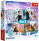 Trefl - Die erstaunliche Welt von Eiskönigin - 4-in-1-Puzzle - Disneys Eiskönigin 2 mit hochwertigem Druck für Kinder ab 3 Jahren, The Incredible World Disney Frozen 2