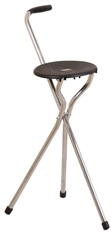 Sitzstock, lang, Aluminium | R. 851