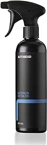 AUTOBEAD Interior Detailer 500ml – Anti-Static Car Interior Spray for Dashboards, Leather, Vinyl & Plastic | Streak-Free Satin Finish, Coconut Scent