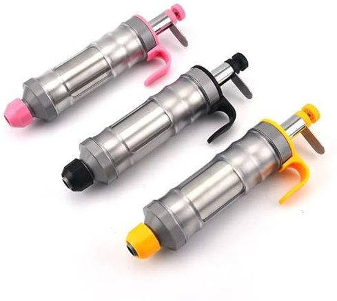 ZGXNYI Seringue à Garnir en Acier Inoxydable DIY Baking Tools Cake Decoration Spray Dessert Syringe Household Manual High Point Extruder Courtyard Kitchen Supplies Seringue à GâTeau(Black)