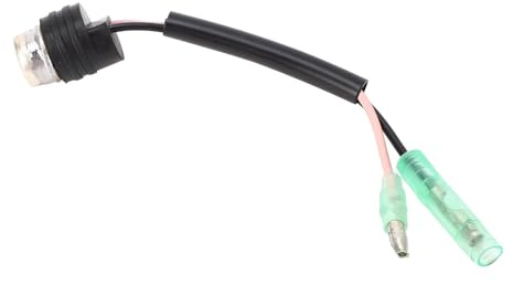 Interruttore termico fuoribordo, interruttore sensore di temperatura per motore fuoribordo 6 a 250 CV, metallo gomma, facile installare