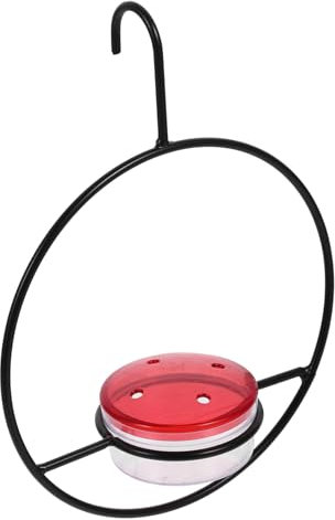 BCOATH -futterspender Für Draußen Hängender -futterspender Aus Metall Und Kunststoff Leicht Zu Befüllen Reinigen Für Garten Oder Fenster