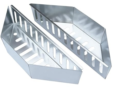 Générique Cestino a carbone per barbecue e griglia – Organizzatore robusto 2 pezzi resistente al calore | cestello a carbone | per giardino all'aperto caminetto barbecue campeggio picnic