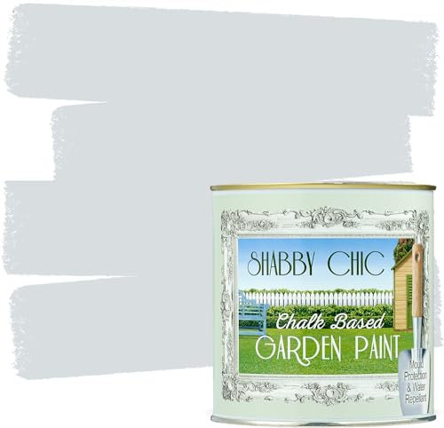 Shabby Chic Chalk Based Garden Paint 2.5 Litre (Dove Grey)