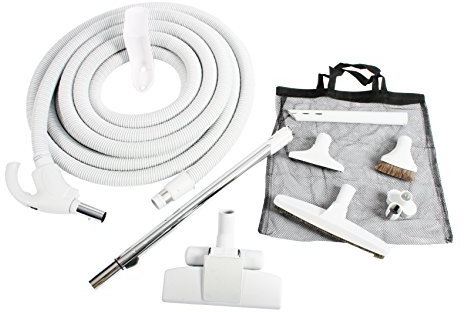 Cen-Tec Systems 93642 Central Vacuum Low Voltage Kit, 35 Ft. Hose, Light Gray