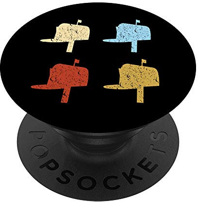 Retro Mailboxes For Mailboxes Lover Funny Mailbox PopSockets Grip and Stand for Phones and Tablets