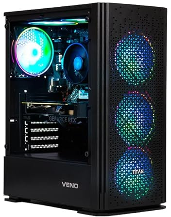 Veno Scorp Intel Core i7 2600 16GB Gaming PC (512GB SSD + 1TB HDD + GTX 1650 4GB) ARGB FAN CASE