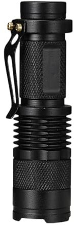 Generisch Leistungsstarke Schwarzlicht-Taschenlampe, Taschenlampen UV-Licht, Wasserdichte Taschenlampe mit hoher Helligkeit, Handtaschenlampen für Haustier-Urinflecken