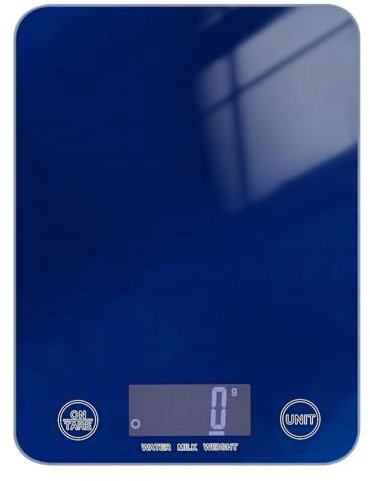 Blue Gradient Dieta Preparazione Alimenti Bilancia 5kg/5g Bilancia Da Cucina Digitale con 4 Unità per (Utente) (Utente) (Utente) (Utente) bascula Digital de peso para comida