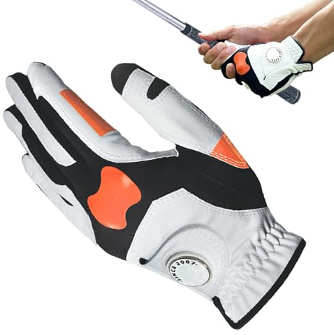 Guanto da golf da donna, posizionatore per impugnatura sinistra, in spandex rivestito in silicone, corregge il gancio che si scheggia, riduce lo scivolamento, migliora la di presa