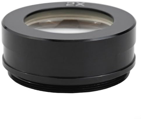 Obiettivi per microscopio, obiettivi acromatici in lega di alluminio con rivestimento ottico e opzioni di ingrandimento per obiettivo C-Mount (2X)