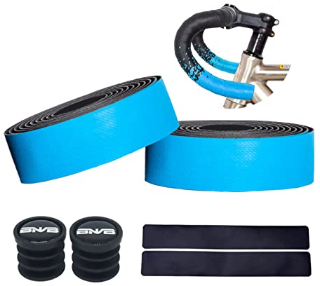 PLATTBK Fahrrad Lenkerbänder Rennrad Band,Lenker Klebestreifen Rutschfest Belüftung Griffband für MTB und Urban Cycling