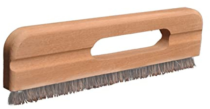 YARNOW Brosse à Tapisser Poils Outil De Construction pour Application De Peint Brosse à Maroufler De Hêtre Résistante à Humidité Chaleur pour Surfaces Et Semi-