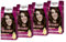 Palette Intensiv Creme Coloration 3-65/750 Schokobraun (4 x 115 ml), permanente Haarfarbe für leuchtende, langanhaltende Farbbrillanz & 100% Grauabdeckung