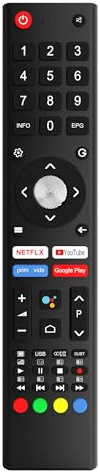 Nuevo Mando a Distancia para Changhong CHIQ TV L32H7A L40H7A L32H7S L40H7S L43H7S - No se Requiere Configuración