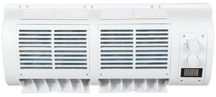 Climatiseur 12V, Pour Voiture Mural, Caravane Climatiseur, Vitesse Du Vent Et Température Réglables, Faible Niveau Sonore, Ecran LCD, 100W, 3000 Tr/Min