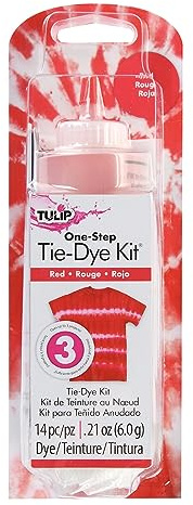 Tulip One Step Red Tie-Dye Kit - Set of 14