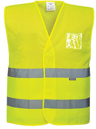 Portwest C494 Gilet Mezza Rete ad Alta Visibilità, Giallo, XX/3X