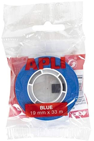 APLI 12273 - Cinta adhesiva de polipropileno color azul