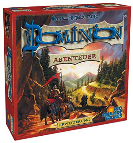 Rio Grande Games RIO01408 - Dominion Erweiterung - Abenteuer