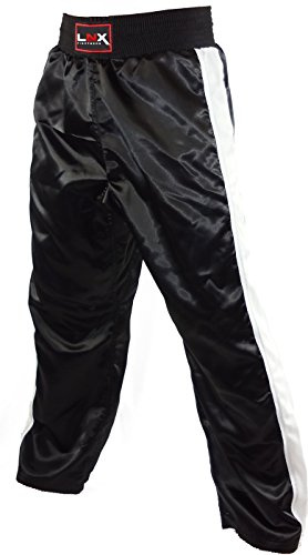 LNX Kickboxhose X-Mesh schwarz/Weiss (002) XS