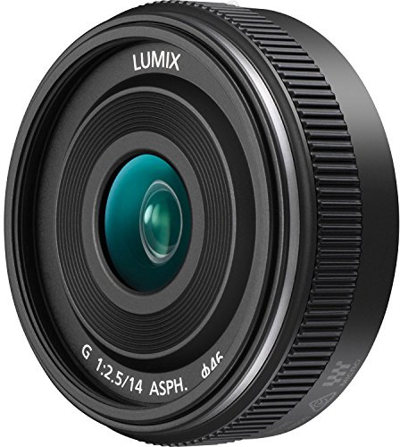 Panasonic LUMIX G Lens, 14mm, F2.5 II ASPH., Mirrorless Micro Four Thirds, H-H014AK (USA BLACK)
