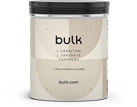 Bulk L-Carnitin, L-Tartrat Kapseln, 1000 mg, 90 Kapseln, Verpackung Kann Variieren