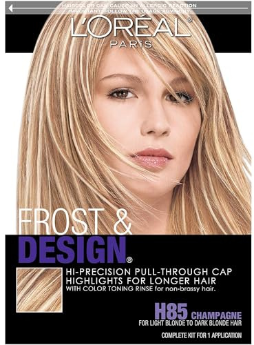 L'Oreal Frost and Design Pull-Through Cap Highlight Kit, Champagne H85