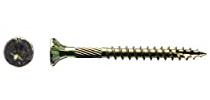 Big Timber 1YTX8134#8 by 1-3/4-inch T-20-drive bit Gold Star Flat Head Interior Screws,(172 per Box)
