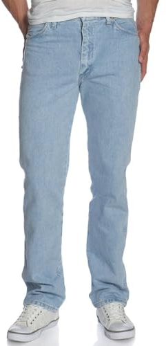 Wrangler Herren-Jeans mit schlanker Passform im Cowboy-Schnitt.