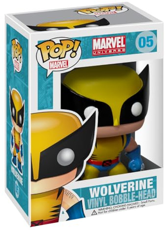 POP Funko Vinyl: Marvel : Wolverine - X-Men - Figura de Vinilo Coleccionable - Idea de Regalo - Mercancia Oficial - Juguetes para Niños y Adultos - Movies Fans - Muñeco para Coleccionistas