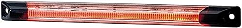 Hella 2XS 008 078-001 Umrissleuchte - Begrenzungsleuchte - LAnhänger - Wohnwagen - ED - 24V - Anbau - ECE - Lichtscheibenfarbe: glasklar - seitlicher Anbau