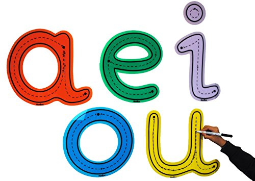 HenBea - 917 - Pochoirs Transparent - Lettres - 6 Pièces