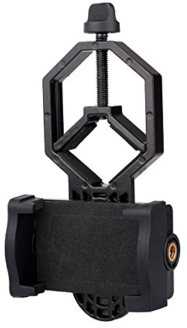 Svbony Teleskop Telefon Adapter, Universal-Handyhalterung, Spektiv Handy Adapter Kompatibel mit SV28 SV13 Spektiv Teleskop Monokular Fernglas