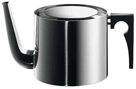 Stelton Cylinda-Line Teekanne aus Edelstahl, Minimalistisch, dänisches Design - Designed von Arne Jacobsen,1.25l