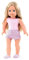 Götz 1490365 Precious Day Girls Jessica Girl to Dress Puppe - 46 cm große Stehpuppe, Blonde Lange Haare, Blaue Schlafaugen - 4-teiliges Set