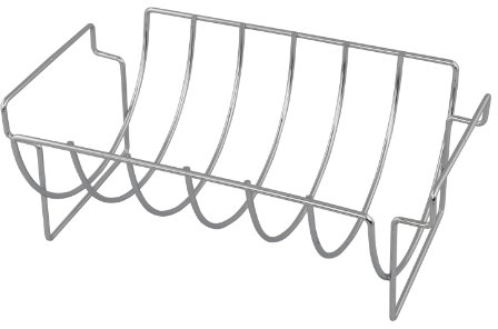 Campingaz 2000014570 Grillkorb Premium für Hähnchen oder Spare Ribs, silber (29 x 19 x 12 cm)