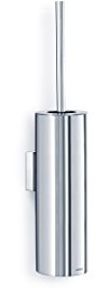 Blomus 68836 WC-Bürste Nexio wandmontiert oder mit Deckel, edelstahl poliert, Höhe 46 cm