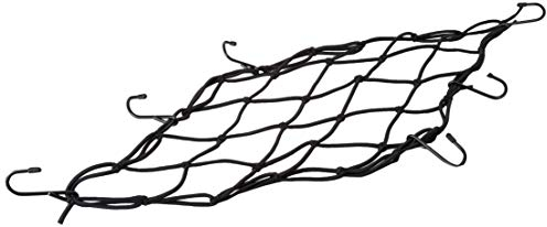 Puig 0788N Red elástica Negra para Moto Ideal para Carga Segura y Adaptable en trayectos urbanos o Largos