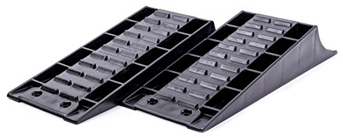 Froli - Cuñas, juego de 2, para estacionamiento, hasta 4000 kg, 45 x 16 x 8 cm para caravana o autocaravana