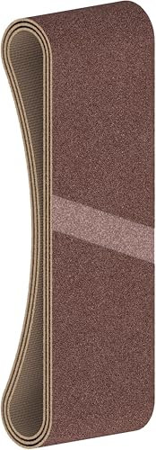 Bosch 3X PRO Paint on Wood and Hardwood X440 Sanding Belt for Sanders (for Paint on Wood, Hardwood, 60 x 400 mm, Grit 150, Professional Accessory Belt Sander)