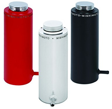 Mishimoto MMRT-CA Aluminum Coolant Reservoir Tank, Aluminum, Silver