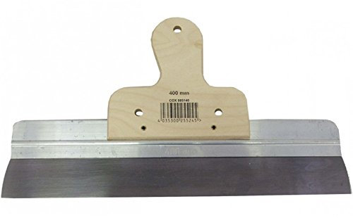 Connex COX885140 Flächenspachtel, Stahlblatt, Holzgriff, Breite 400 mm