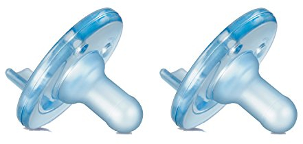 AVENT - Soothie - Schnuller aus Amerika 0 bis 3 Monate - 2er Pack - BLAU