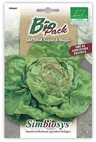 SEMENTI BIOLOGICHE PER ORTAGGI IN BUSTINA AD USO AMATORIALE (LATTUGA REGINA DI MAGGIO)