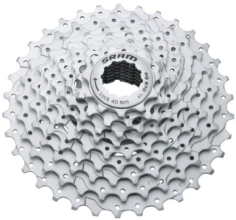 SRAM Powerglide II PG-970 Option 2 Cassette VTT Chromé
