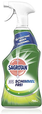 Sagrotan Schimmel Frei – Schimmelentferner für eine gründliche Oberflächenreinigung – 1 x 750 ml Sprühflasche