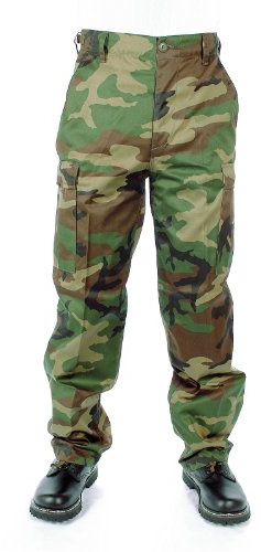 Mil-Tec US Rangertyp BDU - Pantaloni Woodland 906