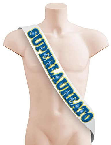 Bombo Banda de premio de graduación, Color blanco., Talla única