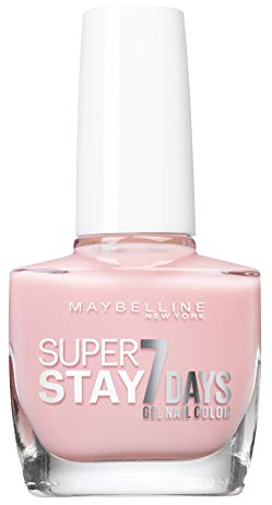 Maybelline New York Professioneller Nagellack – Gel-Technologie – Super Stay 7 Tage – Farbton: Barely Sheer (113)